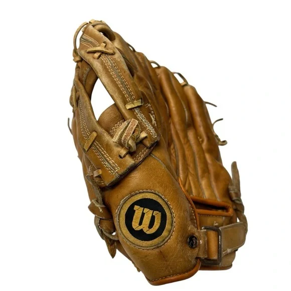 Vintage Wilson 12” Leather Left Hand Softball Glove A9812 - Picture 3 of 5